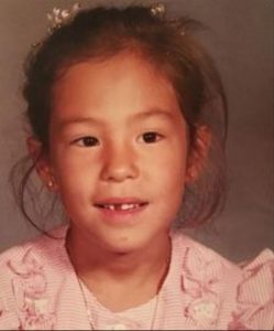 Childhood photo of Joanna Gaines.