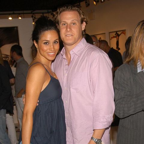 Meghan Markle with her ex-husband