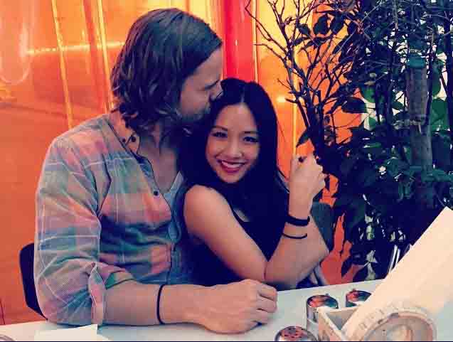 Constance Wu doing romance with White Boyfriend