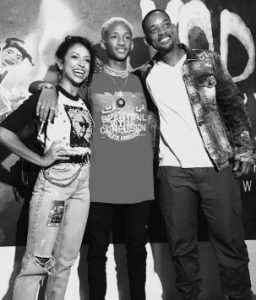 Liza meets Will Smith and his son, Jaden Smith in Miami, Florida