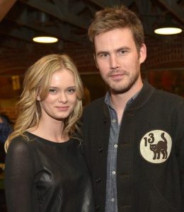 Sara Paxton with her fiance, Zach Cregger