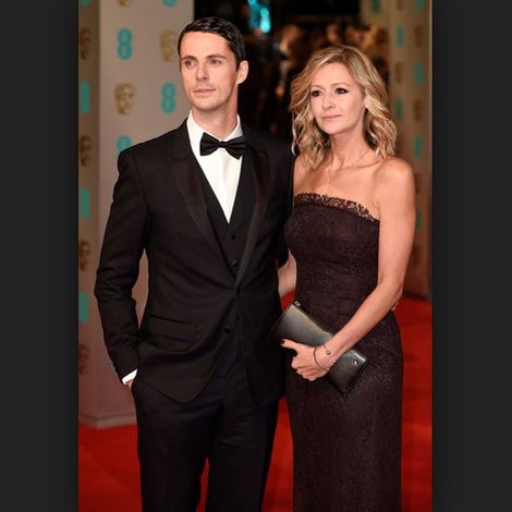 Matthew Goode and his wife Sophie