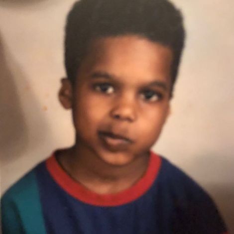 The childhood picture of Steelo Brim