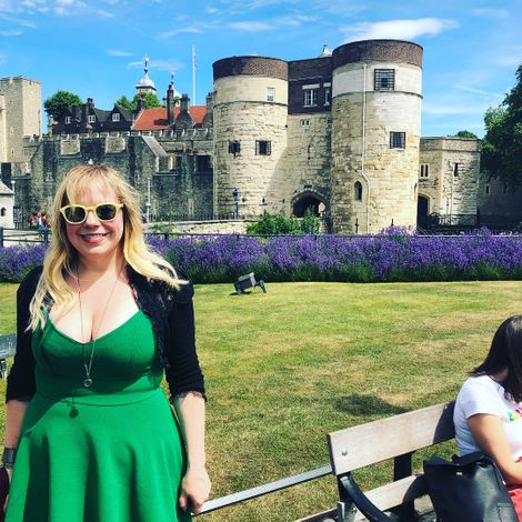 Kirsten Vangsness is spending her quality time visiting different places