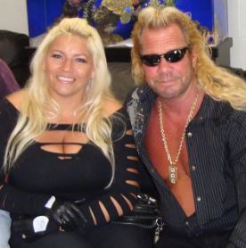 Beth with her second husband, Duane Chapman