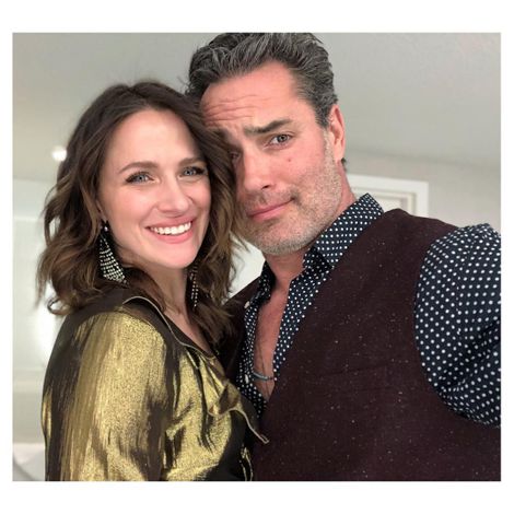 Victor Webster with Shantel VanSanten