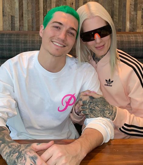 Jeffree Star with her partner