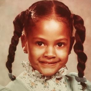 The childhood picture of Ava DuVernay
