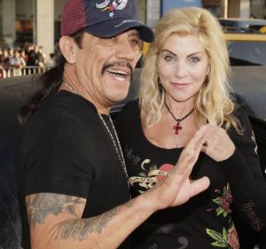 Danny Trejo with his ex-wife, Debbie Shreve