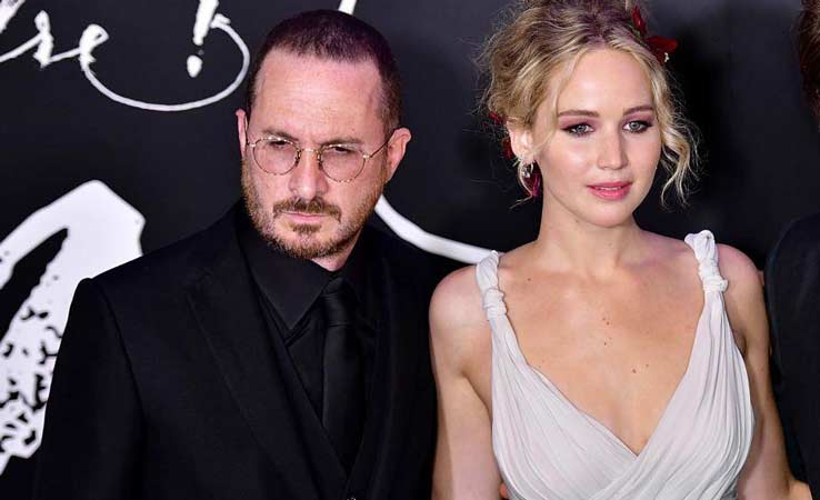 Jennifer Lawrence and Darren Aronofsky