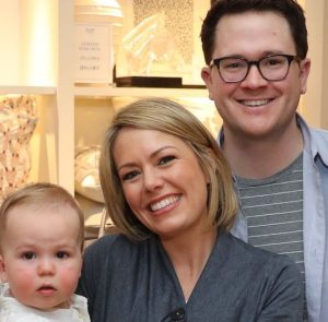 Dylan Dreyer with her husband, Brian Fichera and their son, Calvin