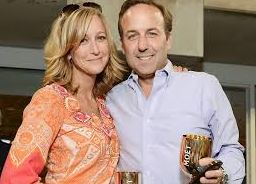 Lara with her ex-husband, David Haffenreffer