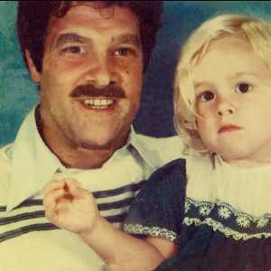 Heather Storm with her father, Dan Trotta