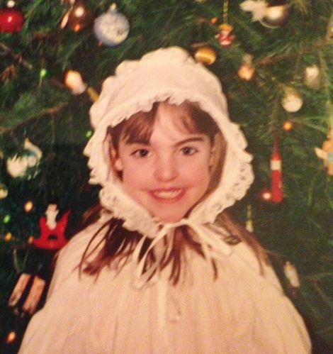 Elizabeth Gillies' childhood picture