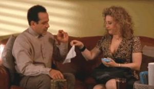 Bitty Schram with Tony Shalhoub On-Screen