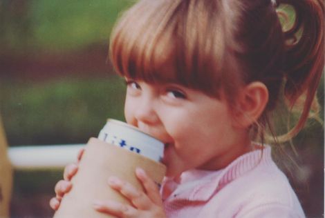 Waylynn Lucas' childhood picture