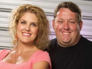 Casey Nezhoda with her husband, Dan Dotson