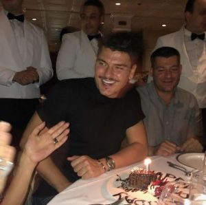 The picture of the recent birthday of Mario in 1st October