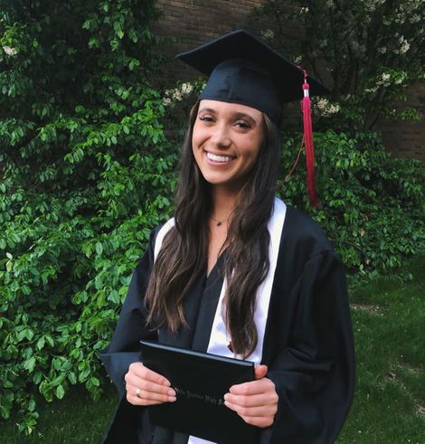 Hannah Meloche attended Forest Eastern High School in Ada, Michigan
