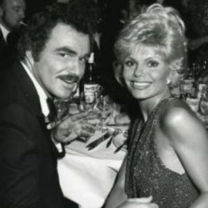 Burt Reynolds with Loni Anderson during the 80s