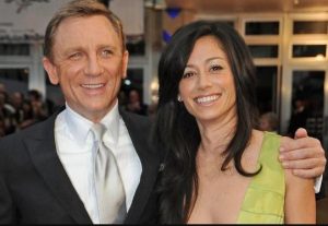 Fiona Loudon with her ex-husband, Daniel Craig