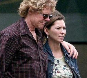 Shania Twain with her ex-husband, Mutt Lange