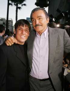 Quinton Anderson Reynolds and father, Burt Reynolds