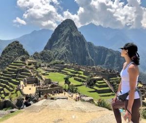 CinCin makes her dream fulfilled reaching at the top of Machu Picchu