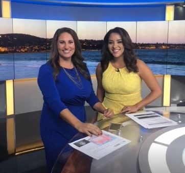 Gina Devecchio Is Working At Ksbw-tv As A Weekend Meteorologist