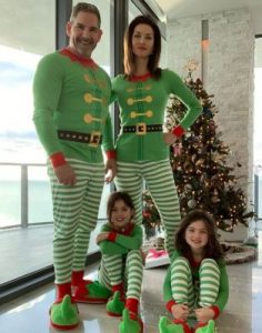Grant Cardone with his wife, Elena Lyons and their two daughters