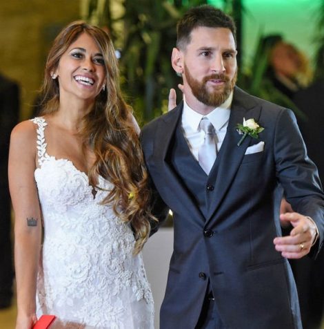Lionel Messi & Antonella Roccuzzo on their Wedding