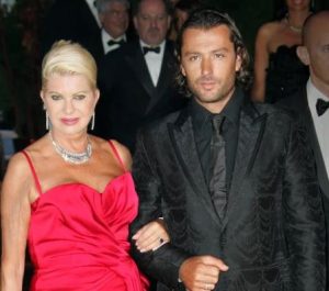 Rossano Rubicondi with his ex-wife, Ivana Trump