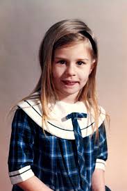 Carole Radziwill at an early age