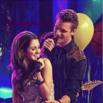 Cameron Jebo and Laura Marano