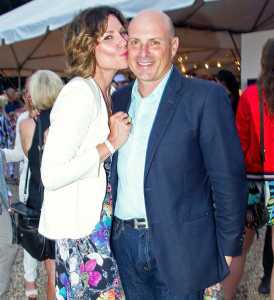 Luann de Lesseps and Tom D'Agostino Jr.