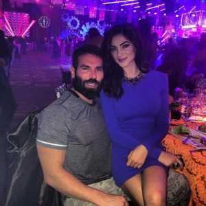 Dan Bilzerian with Jen Selter