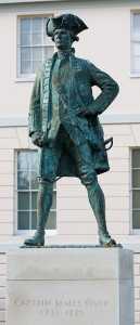 Statue of Cook, Greenwich, London
