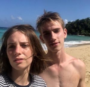 John Nollet shares picture of Levon Thurman and Maya Hawke