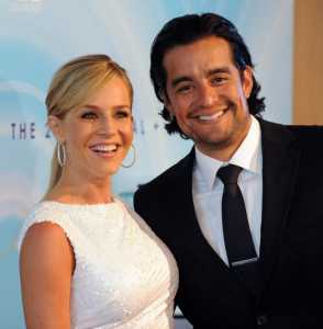 Rich Orosco and Julie Benz