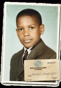 Denzel washington Childhood