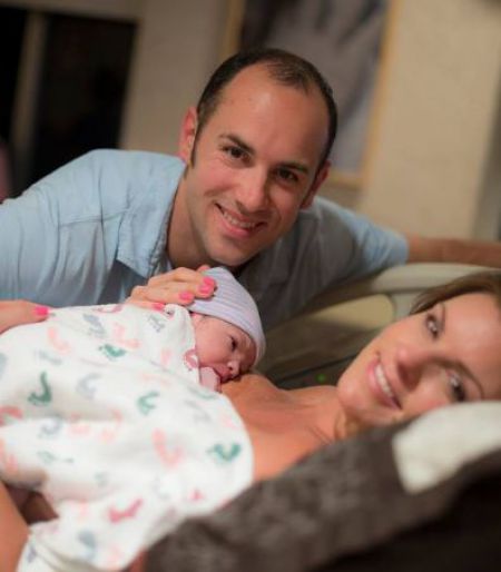 Kellie DeMarco and Evan DeMarco welcomes their first baby daughter