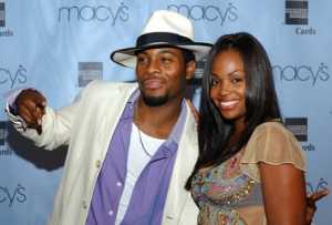 Tyisha Hampton with her ex-husband, Kel Mitchell