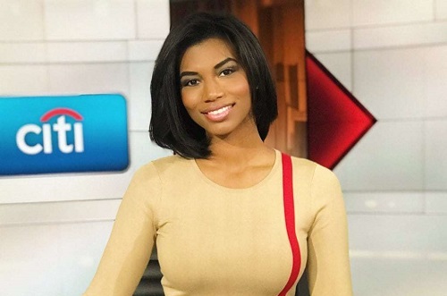 Image of a reporter Taylor Rooks