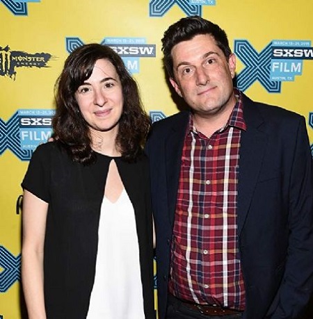 Michael Showalter and his wife photo