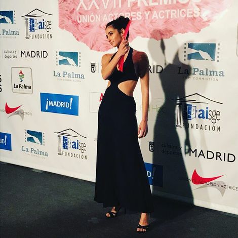 Alba Flores attending an events