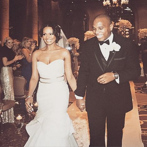 Samantha Mumba' with her husband 