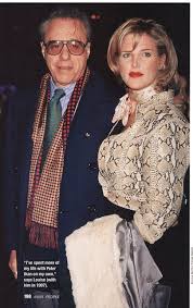 Louise Stratten with her ex-husband, Peter Bogdanovich