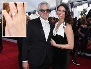 Amy Landecker & Bradley Whitford's engagement