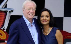 Shakira Caine and her husband Michael Caine photo