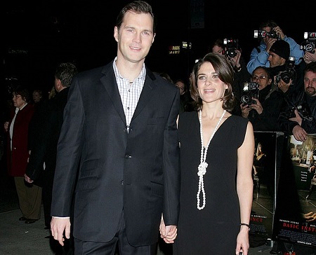 David Morrissey and his wife Esther Freud photo